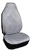 Leader Accessories One High Back Bucket Seat Protector Grey Car Seat Cover Front, Universal Fits SUV Trucks Cars, Airbag Compatible