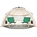 Easthills Outdoors Instant Shader Extended Easy Up Beach Tent Sun Shelter - Extended Zippered Porch Included