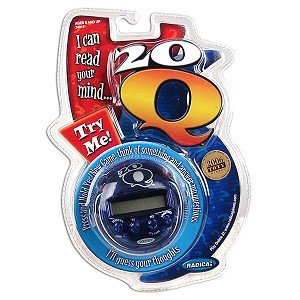 UPC 683728119966, Radica 74012 20Q I can read your mind Handheld Game (Blue)