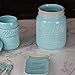 Wide Mouth Mason Utensil Holder - Large Ceramic Kitchen Utensil Holder - Rustic Farmhouse Caddy Organizer For Cooking Utensils, Spatula, Accessories - Beautiful Farm House Countertop Crock Decor