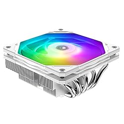 ID-COOLING IS-55 ARGB White CPU Cooler Low Profile