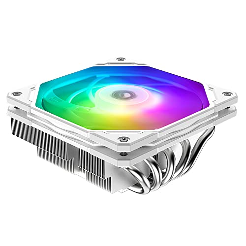 ID-COOLING IS-55 ARGB White CPU Cooler Low Profile