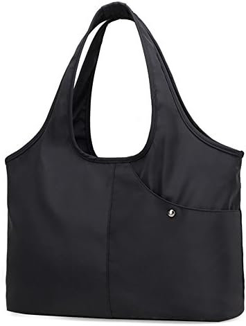 Womens Fashion Large Tote Shoulder Handbag Waterproof Tote Nylon Bag Multi-function Shopping Bag Purse
