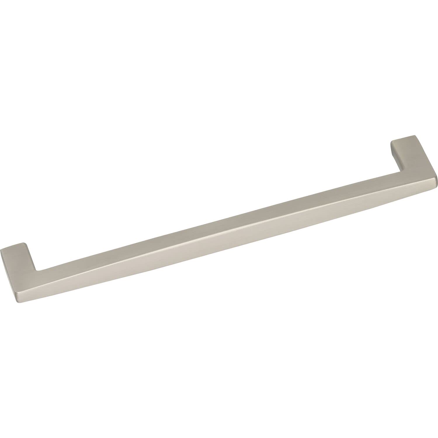 OBF Grimme Ellef 72266818 Furniture Handle (Barell), Width 172 mm, Cupboard Handle, ZN Stainless Steel Effect, Matte, Silver