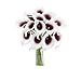 Angel Isabella, LLC 20PC Set of Bright Burgundy Premium Quality Real Touch Calla Lily Long Lasting Colors Eco-Friendly