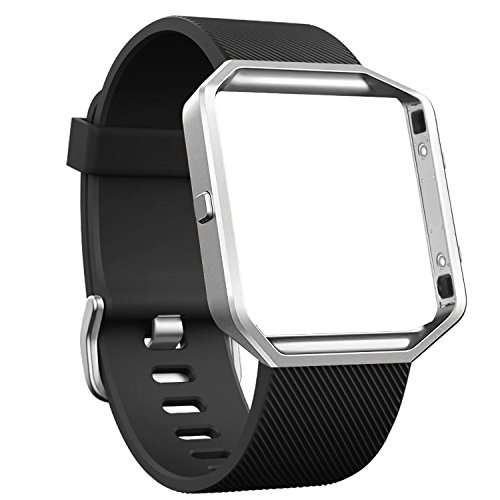OEM Fitbit Blaze Accessory Replacement Wrist Band & Frame Large Black Original with Stylus (Certified Refurbished) - Thumbnail 6