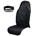 AULLY PARK Universal Car Seat Cover,Waterproof Seat Covers for Cars,Driver Seat Cover,Waterproof Car Seat Protector-Black
