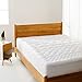 Bedsure Plush Mattress Topper Twin XL- All Season 2 in 1 Thick Winter Sherpa Mattress Pad & Warm Cozy Waterproof Mattress Pad for Twin Bed