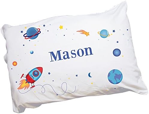 My Bambino Personalized Rocket Pillowcase for Kids