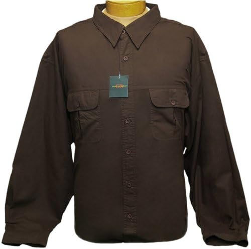 4XL Brown Canyon Ridge Long sleeve Button up shirt