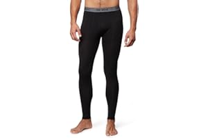32º DEGREES 32 Degrees Heat Mens Performance Thermal Lightweight Baselayer Legging Pant, Black