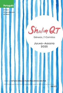 Livro Shalom QT - Gênesis/1 Coríntios, julho e agosto de 2025