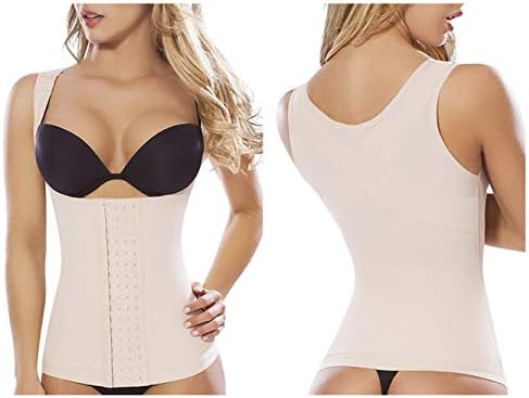 Moldeate Shaper Vest Powernet Girdle Made in Colombia 8036 Biege