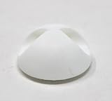 fiXte White Self Adhesive Cable Tidy Clips 15mm Pack of 8 Desk Organiser view 2