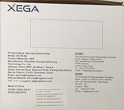 Xega 4G Cellular Security Camera【Dual