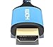 FASTSEVEN 4K HDMI Cable 6ft 1 Pack, Braided Nylon, Shielded, hdmi 2.0 High Speed, 18Gbps 4K 60HZ HDR, 2160P, ARC, HDCP 2.2, hdmi to hdmi, for Laptop, Monitor, PS4, PS5, Xbox, UHD TV Apple TV & More