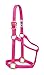 Weaver Leather Original Non-Adjustable Nylon Horse Halter, Average, Diva Pinkthumb 1