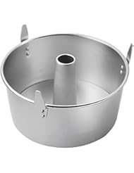 Wilton Angel Food Tube Cake Pan, Your Cakes will be Heavenly when Made in this Even-Heating Pan, Beautiful Performance, Durable Aluminum, 10-Inch