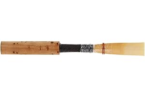 CHICIRIS Professional Bamboo Oboe Reed, 72mm Length, Superior Sound Quality, with Protective Sleeve, for Musicians and Studen