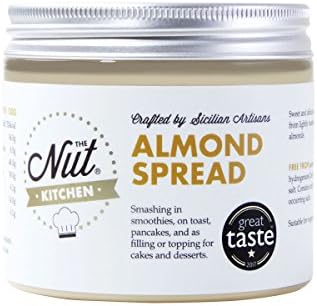 The Nut Kitchen Smooth Almond Spread 200g with 40% Sicilian Almonds
