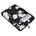 MOSISO Laptop Sleeve Compatible with MacBook Air/Pro, 13-13.3 inch Notebook, Compatible with MacBook Pro 14 inch M4 M3 M2 M1 Chip Pro Max 2024-2021, Polyester Camellia Multifunctional Briefcase Bag