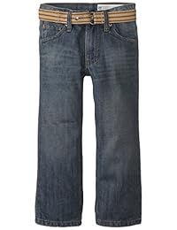 Jeans vato peto con cinturón y ajuste relajado de Lee Boys