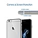 JETech Case for iPhone 6 Plus and iPhone 6s Plus 5.5-Inch, Non-Yellowing Shockproof Phone Bumper Cover, Anti-Scratch Clear Back (Gray)