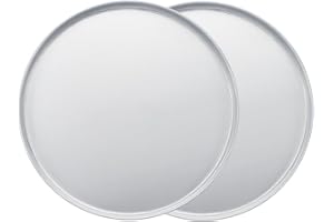 Norjac 14 inch Deep Dish Pizza Pan – Pure Aluminum Pizza Baking Pan – Oven & BBQ Safe – Made in Canada