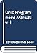 UNIX time-sharing system: UNIX programmer's manual by 