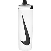 Nike Refuel Water Bottle 24 OZ (White/Transparent)