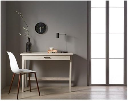 paulo basic desk white wash