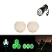 (Pack of 18 Balls) Luminous Night Golf Balls,Long Lasting&Reusable Bright Night Golf Ball,Absorption of Light Nature by Flashlight (One UV Flashlight Included)/Sun light,Glow in the dark,Easy to Golf
