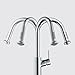 hansgrohe Talis C Stainless Steel Bar Kitchen Faucet, Bar Sink Faucet Single Hole, Faucet for Kitchen Sink, Stainless Steel Optic 04217800