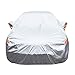 Universal Car Cover for Sedan, Waterproof, Dustproof, Snowproof All Weather, Effectively Reduce Temperature Universal UV Waterproof Full Car Cover Outdoor Auto Sun Protection Covers (191