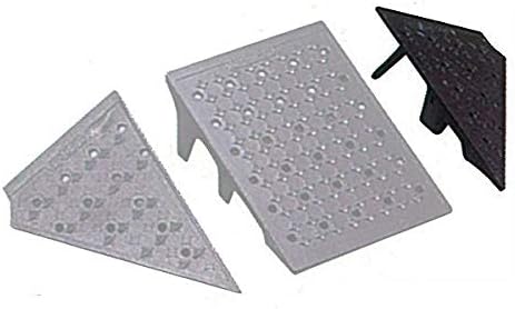 Amazon 段差スロープ 特殊車両用キャスコーナーh級 150mm段差用 段差スロープ右コーナー 30t車まで ウォールデコ