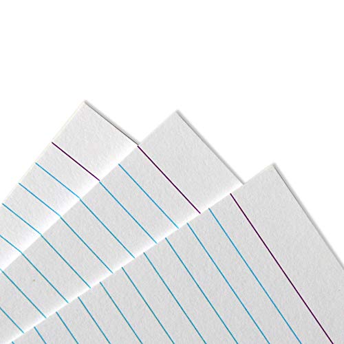 Home Advantage Vertically Ruled White Mini Index Cards, Note Cards (3x5)