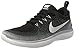 Nike Women's Free RN Distance 2 Black/White Cool Grey Running Shoe 9 Women US