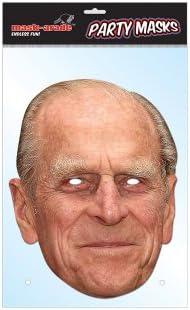 Prince Phillip The Duke Of Edinburgh Cardboard Party Mask