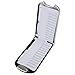 Home-X - Retro Style Flip Open A-Z Address Book, Hardcover Classic Design with Alphabetical Tabs for Optimal Organization, Silver Finish
