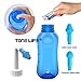 TONELIFE Sinus Rinse Kit 300ml+5Packets Nasal Salt -Nasal Wash Saline Packet Refills-Nose Cleaner-Neti Pot with Powdered Saline Convenient Packets for Adult Kids Nose Clean
