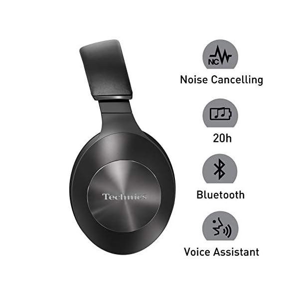 Technics-EAH-F70NE-K-Premium-High-Resolution-Wireless-Bluetooth-Over-Ear-Headphones-with-Closed-Back-3-Mode-Active-Noise-Cancelling-Ambient-Sound-Enhancer-and-Voice-Assistant-Black Technics EAH-F70NE-K Premium High-Resolution Wireless Bluetooth Over Ear Headphones with Closed Back, 3-Mode Active…