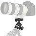 JOBY GorillaPod Ballhead X for Focus. Quick Release Ballhead for Tripods, Videos Cameras, and Pro DSLR Cameras w/Zoom Lenses up to 5kg (11.1lbs)