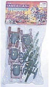 8 Piece Set of Cannon and Mortar Artillery for 48mm-60mm Plastic Army Men by Americana BMC