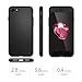 Spigen Thin Fit 360 Designed for Apple iPhone 7 Case (2016) 2 Tempered Glass Screen Protectors Included - Black