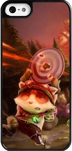 Custom personalized Protective Case for iPhone 5 - Game League of Legends LOL Teemo