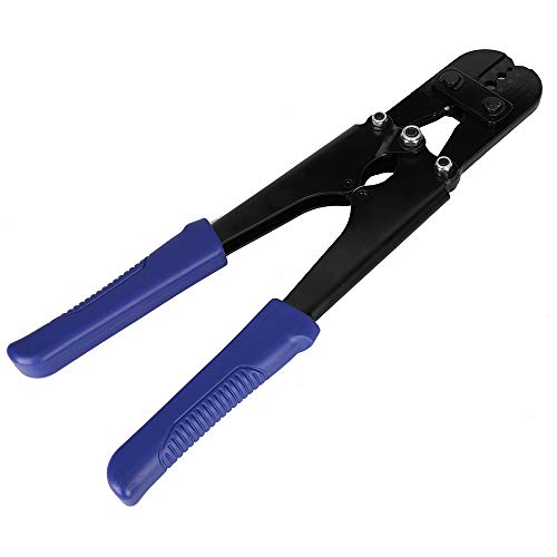 image for Konduone Wire Rope Crimping Tool for 1/16 Inch to 1/8 Inch Aluminum Ov