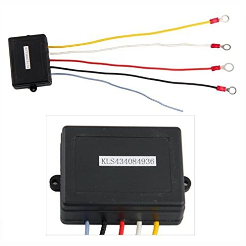 Qiorange 15m 12V 12 Volt Wireless Remote Control Kit for Truck Jeep ATV Winch,With indicator light