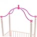 Supershopping 1 Pc Fashion Baby Doll Bed and Crib Bedroom Accessories with Mosquito Net for Barbie Girls