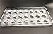 Candy Making Mold, Diamond Clear Polycarbonate Chocolate Mold Jelly Candy Making Mold 21-Piece Tray (Heart candy mold)