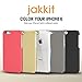 rooCASE Jakkit Ultra Thin Lightweight Cover for iPhone 6s Case, iPhone 6 Case, Black